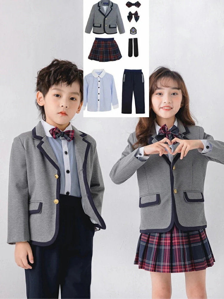 【毎日厳選 】 卒業式スーツ 制服 男の子６点セット 女の子７点セット 子供服 スーツ フォーマル 入学式 ジュニア キッズスーツ ニットベスト付き 入園式 発表会 100 -180 小学校 子供スー