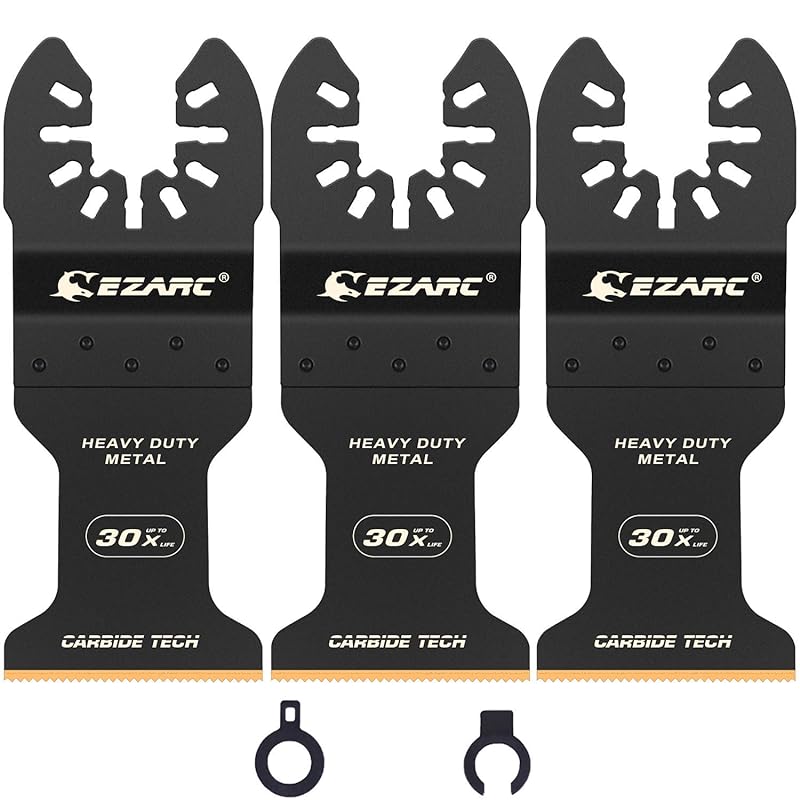 EZARC マルチツール替刃 カーバイド カットソーブレード 超硬質 互換 電動工具 鋸刃 金属切断 先端工具 3点セット… 4,862円