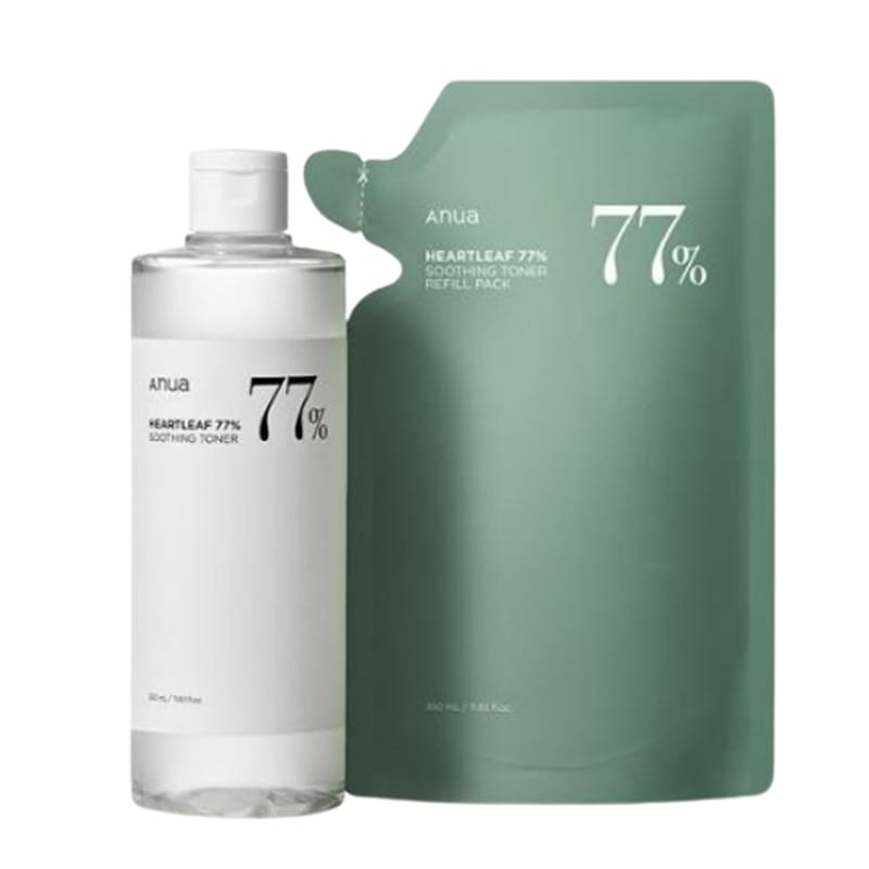 ドクダミ 77 スージングトナー 350ml + 350ml リフィール（本品350ml+350mlリフィール）