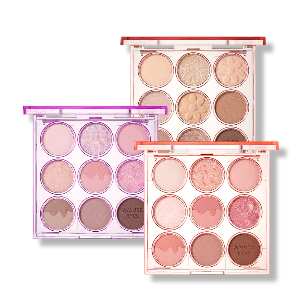 [ブラシ贈呈]アイカラーパレット（3種タック1）