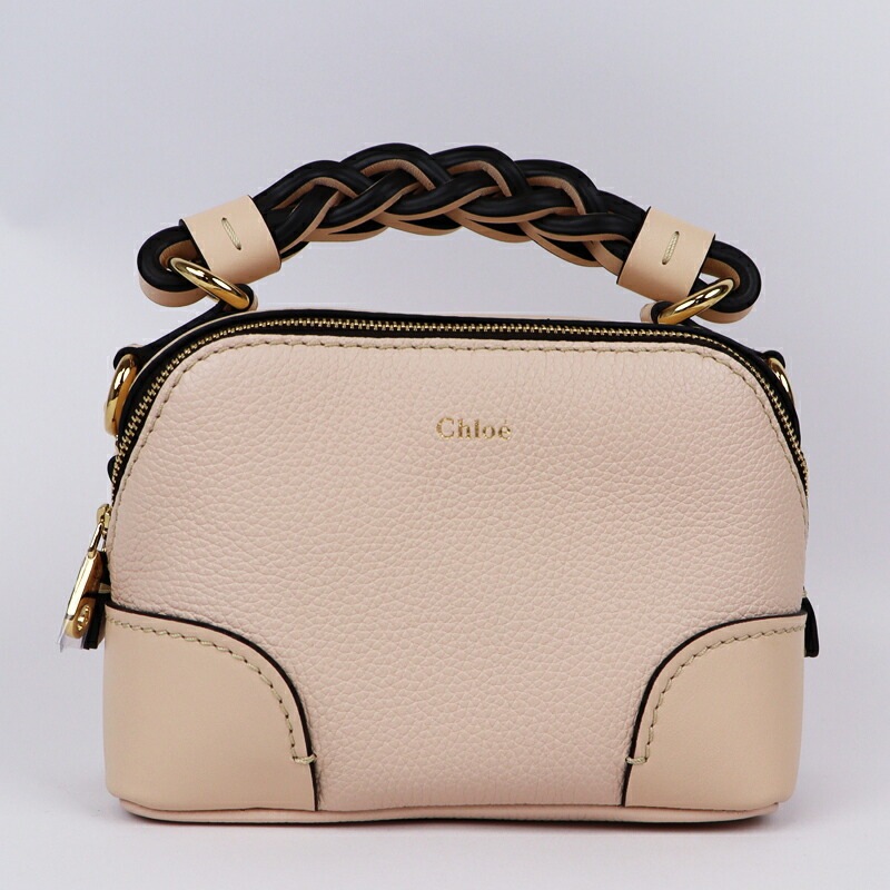Chlo e CHC20WS362C626C0 ダリアミニチェーンバッグ レザー SOFTY PINK 薄ピンク Daria mini chain bag ハンドバッグ ショルダーバッグ 斜め掛け レ