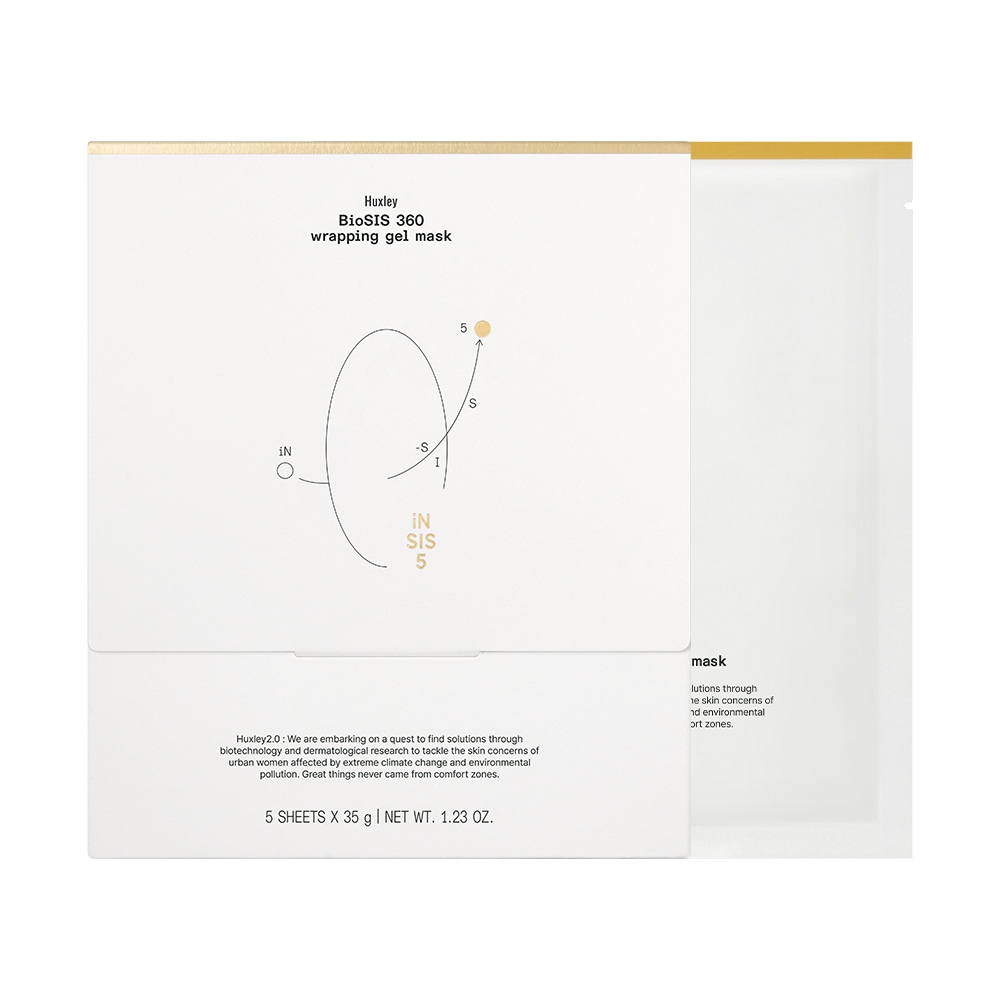 ハクスリー バイオシス360 ラッピングゲル マスク 5枚1個