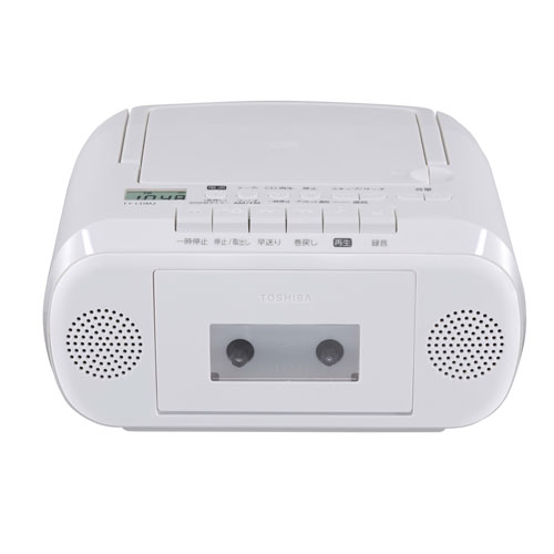 東芝 TY-CDM2-W ワイドFM対応　CDラジカセ TYCDM2W