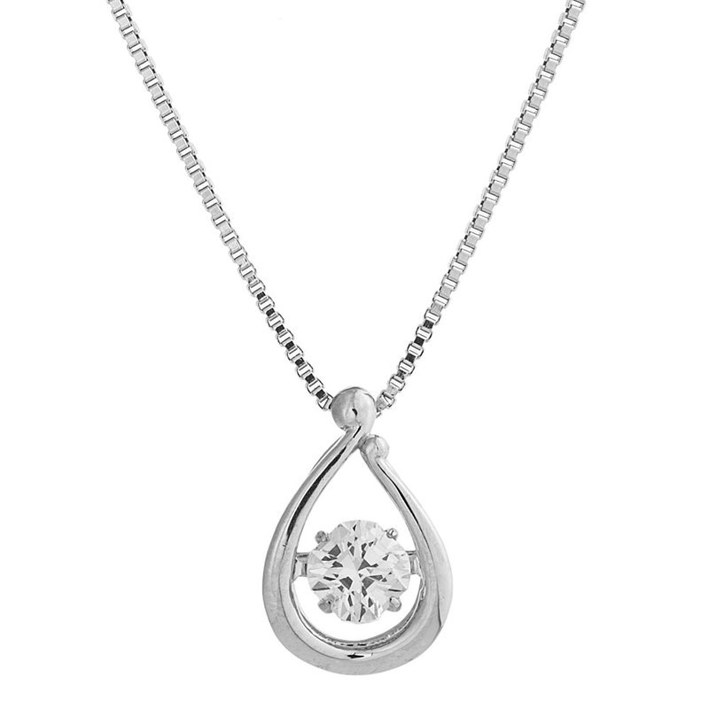 クロスフォー SV925ペンダント Fairy Drop 【 アクセサリー ネックレス クロス レディース ジュエリー 女性用 ダンシングストーン 】ネックレス