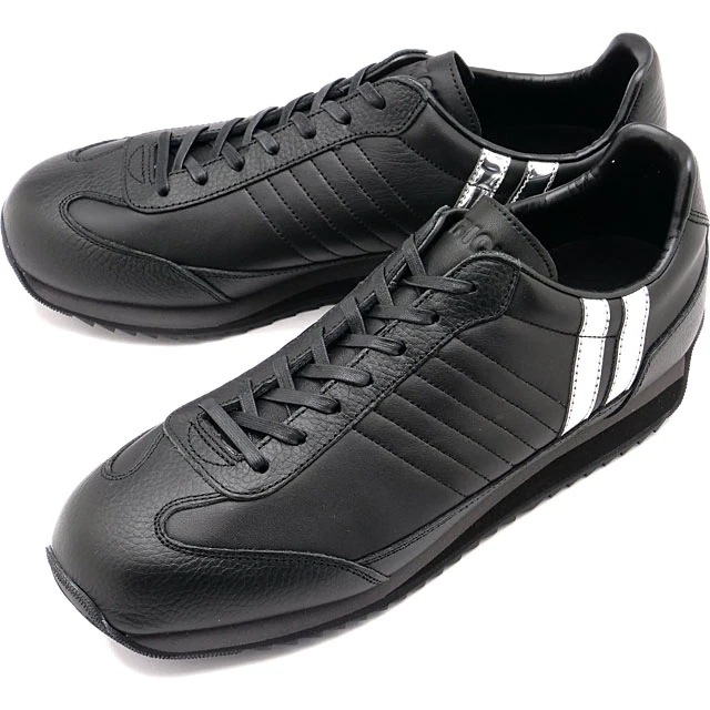 スニーカー マラレイン [506771 FW24Q4] MARARAIN メンズ・レディース 靴 日本製 防水レザー シーズン限定 BK/SV ブラック/シルバー 正規取扱店