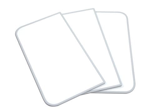 東プレ アルミ組合せ式風呂ふた センセーション(3枚割) U11 ホワイト/ホワイト 68×108CM