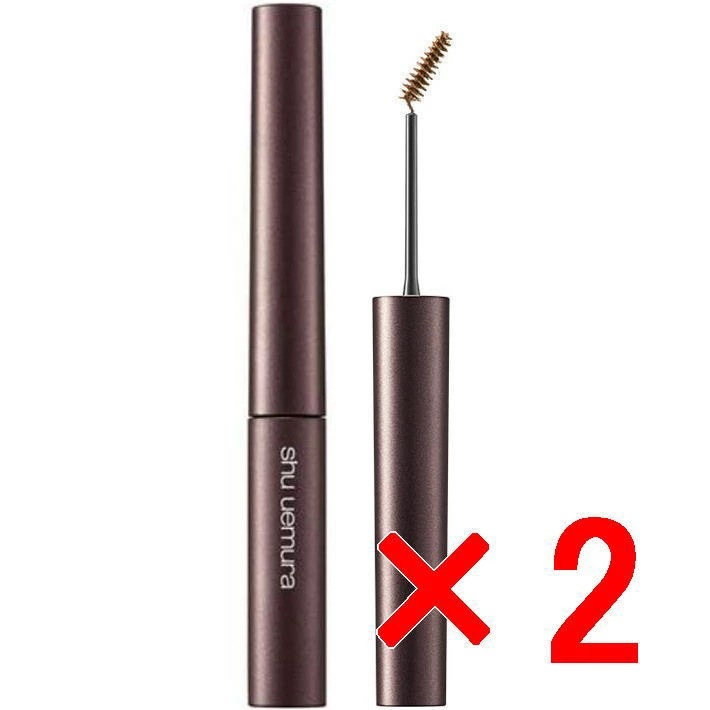 【送料無料】 シュウウエムラ ／ クシ ブロー 【 Ｍ オーク ブラウン 】 2個セット / shuuemura [ 国内正規品 ]　アイブロー 眉毛用マスカラ