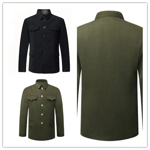 人民服伝統制服衣装礼服スーツ中山装イベント舞台演出衣装 伝統的礼服ドレス春夏物 4,966円