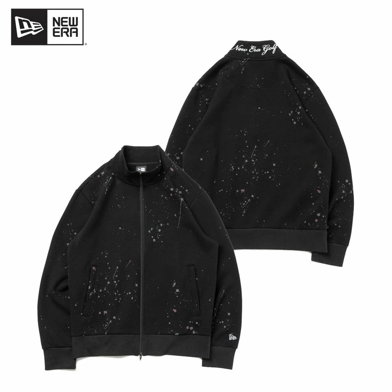 ニューエラ NEW ERA ライトテック スウェット フルジップジャケット ブラック ゴルフ 男性