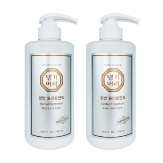 [1+1]漢方トリートメント 500mL 髪のダメージケア 保湿 ツヤ 頭皮ケア 韓国コスメ 日本限定