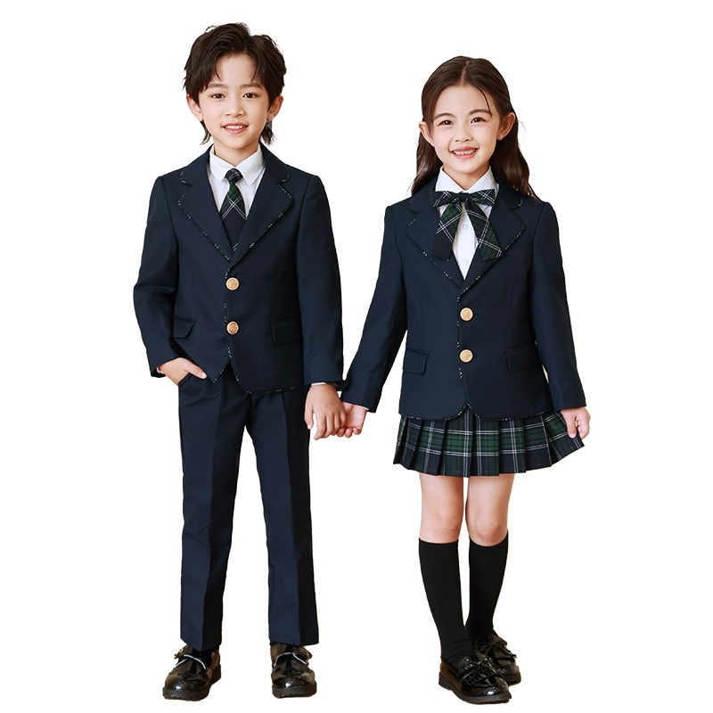 入学・卒業シーズン 春秋カレッジスタイルスーツ 学生服スーツ 幼稚園制服 小学生スタイル 3点セット