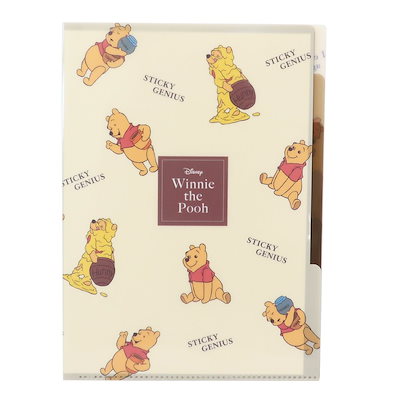 Qoo10] ディズニー くまのプーさん クリアファイル 5インデ