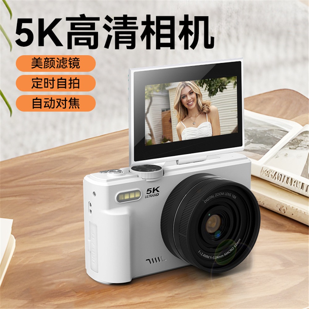 5k デジタルカメラ Af オートフォーカス Hd フリップスクリーンセルフィー Wifi 送信学生パーティー