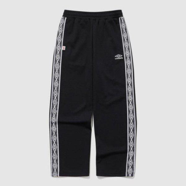 パンツ NQK UQ123CFP22-BLK HBL サイドダイア トラックパンツ/BLACK