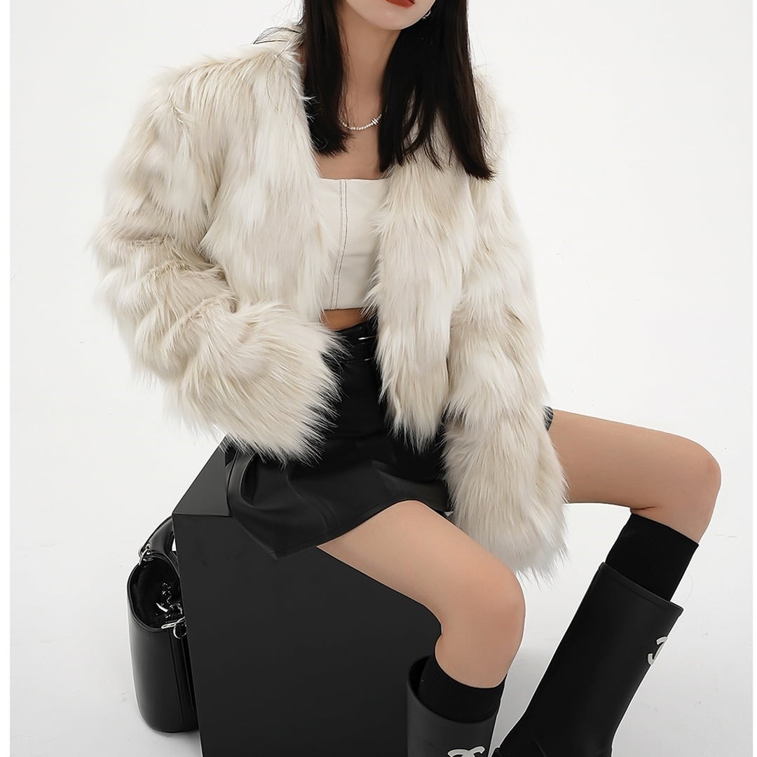 Luxury Fur Jacket E5013
