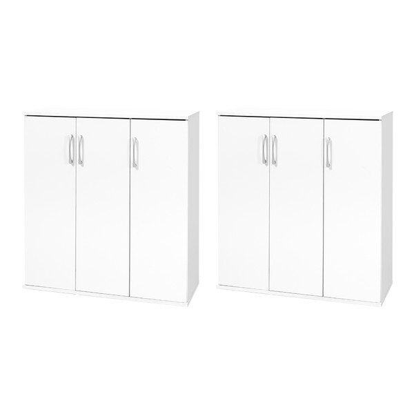 RSR-1703WH-2S シューズラック2点セット(ホワイト) メーカー直送