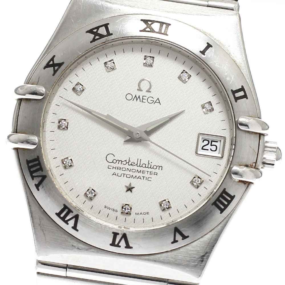 オメガ OMEGA 1502.35 コンステレーション 11Pダイヤ デイト 自動巻き メンズ _934812【中古】