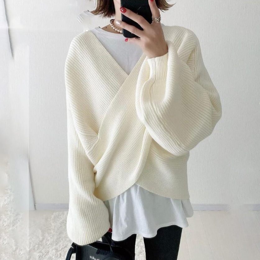 【大人気 】ギャザーランタンスリーブセーター 4,928円