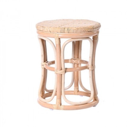 ラタン製 あじろ編みスツール C410ND
