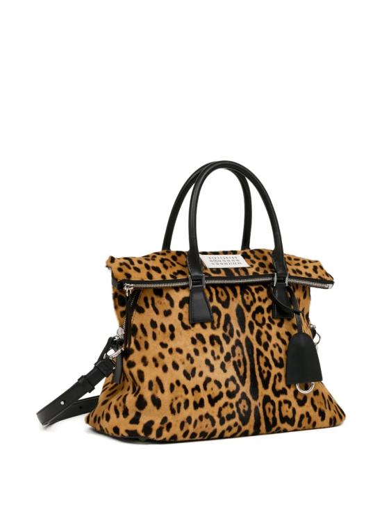 MAISON MARGIELA Men Shoulder Bags SB1WG0074P8316 HA923 LEOPARD BLACK