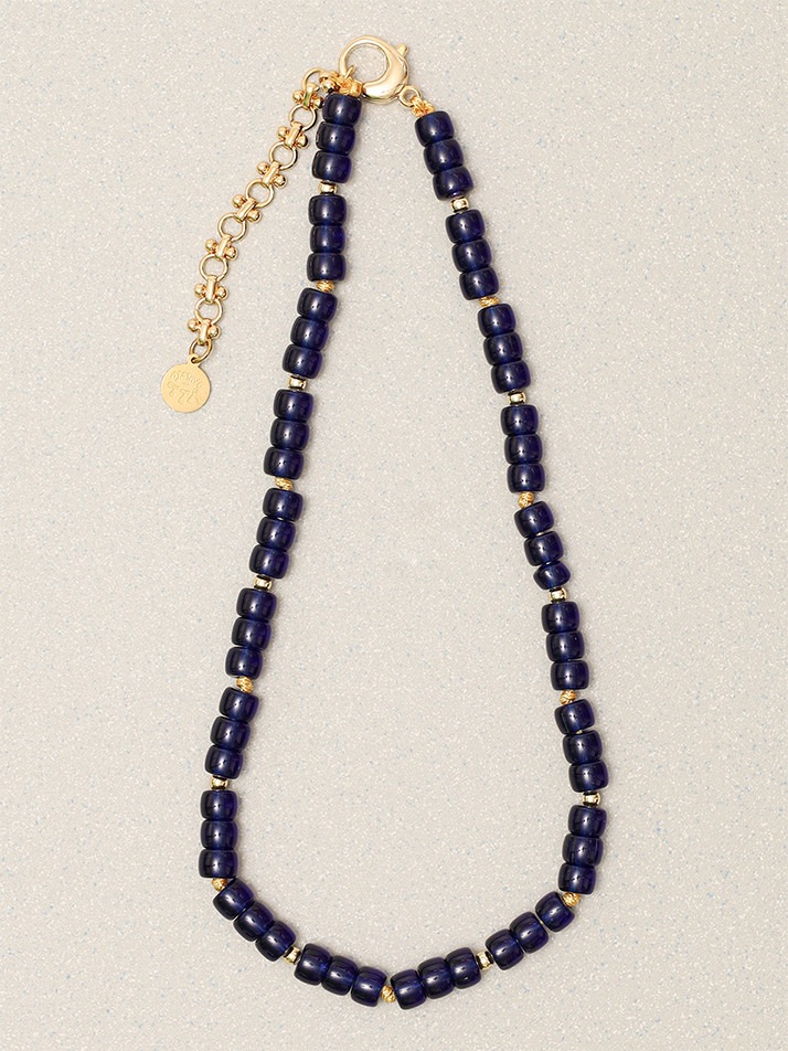 【TOWTOW ARCHIVE】 MARSHMALLOW NECKLACE : BLUE