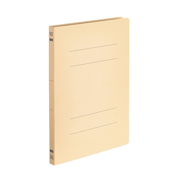 （まとめ） TANOSEEフラットファイルE（エコノミー） B5タテ 150枚収容 背幅18mm イエロー 1パック（10冊） 30セット 14,288円