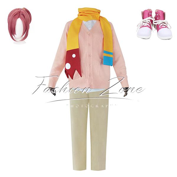 激安販売!地縛少花子くん 風 三葉惣助 コスプレ衣装 ウィッグ 靴 cosplay ハロウィン 演出服 変装