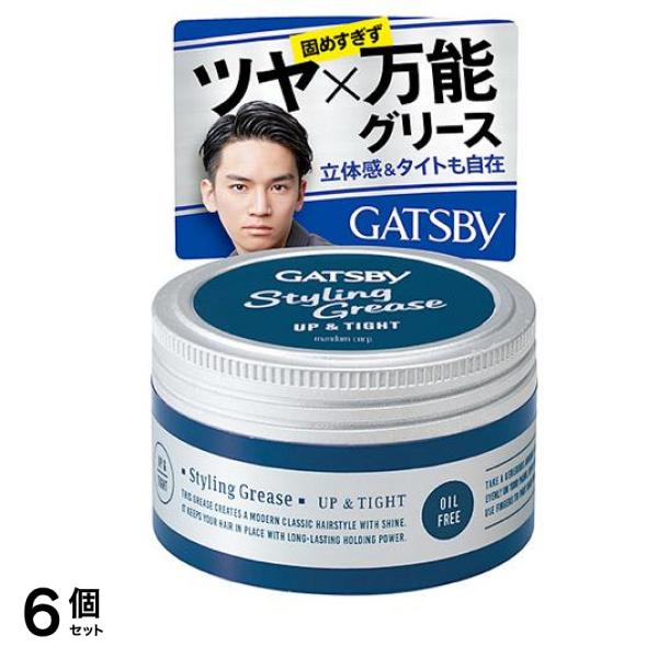 ギャツビー(GATSBY) スタイリンググリース アッパータイト 100g 6個セット
