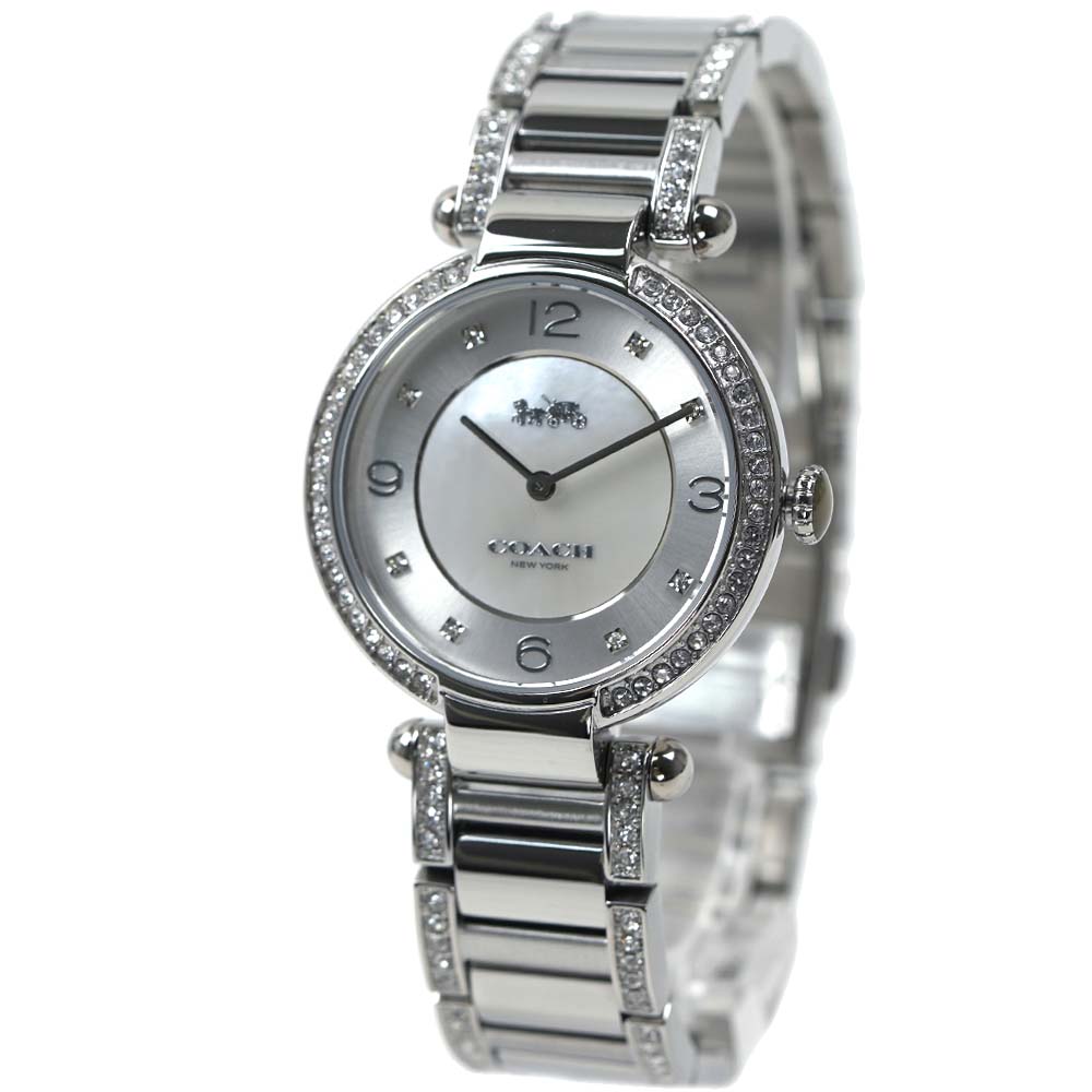 コーチ 腕時計 レディース シルバー ステンレスベルト COACH CARY 14503830