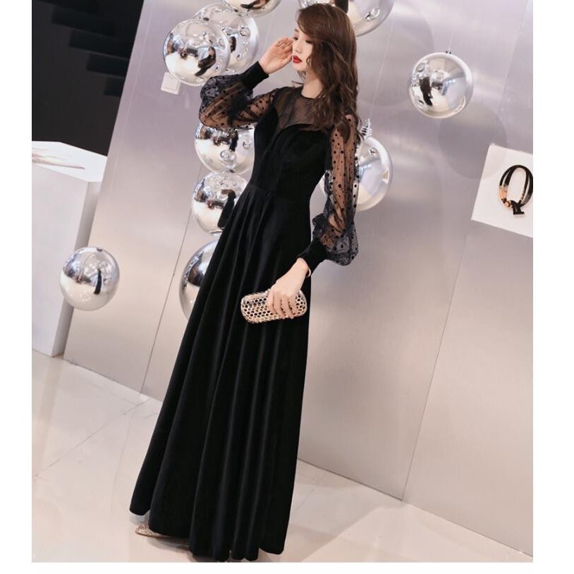 ロング丈ドレス パーティードレス 結婚式ワンピース 上品 大きいサイズ お呼ばれ 二次会 披露宴 フ