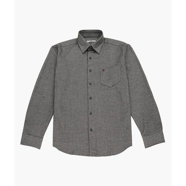 配色格子チェックノーマルフィットシャツ PPWS 3606