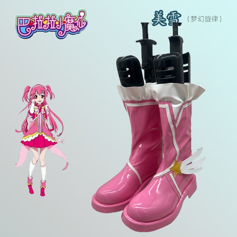 バララリトルデーモンフェアリーミユキドリームメロディーシューズ少女ロリコミック展マッチングアニメブーツ