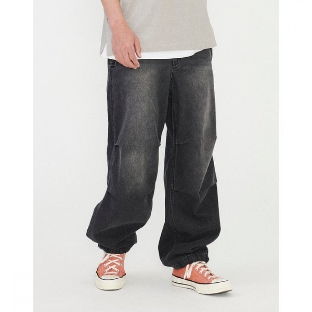 ルーズフィット ダークデニム パラシュート [24SS] HZPA4E803BK