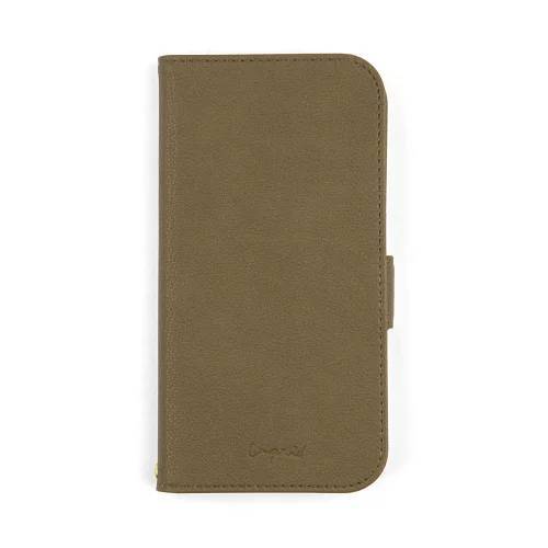 【正規取扱店】Ungrid アングリッド ケース Book Type Case BROWN【iPhone 12 /12 Pro対応】4589676565144