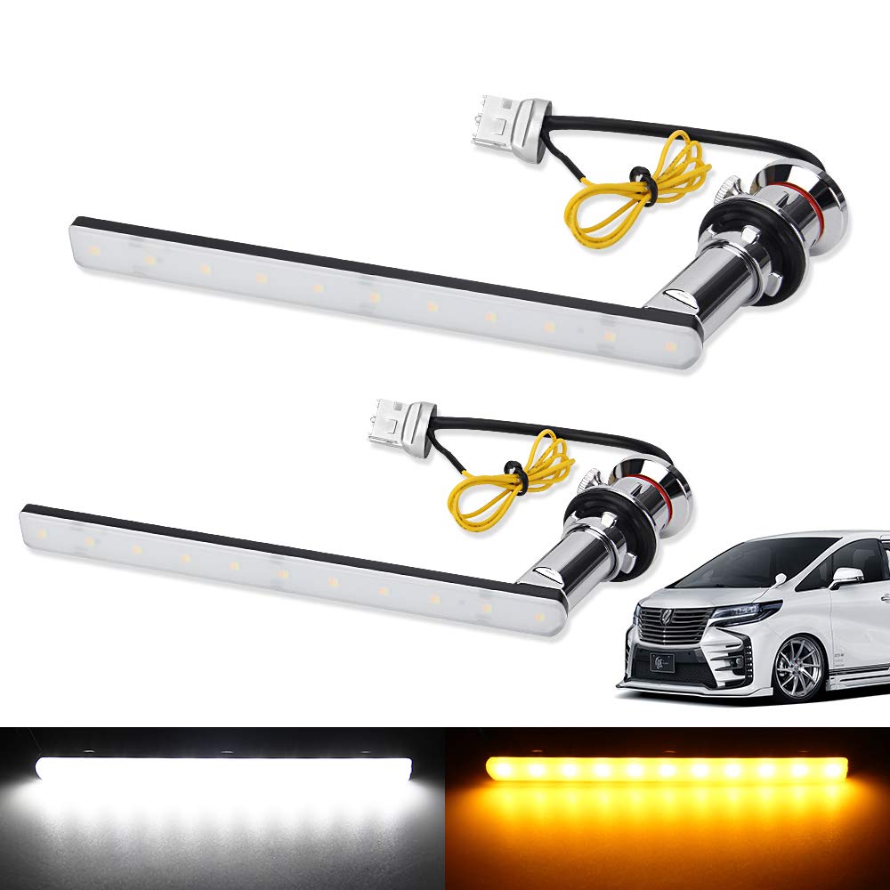 LED ウィンカー ポジションキット 30系 アルファード/ヴェルファイア 前期 80系 ノア/エスクァイア 後期 専用 流れるウィンカー 機能付き ハイフラ防止 抵抗内蔵 シーケンシャル LEDウィ