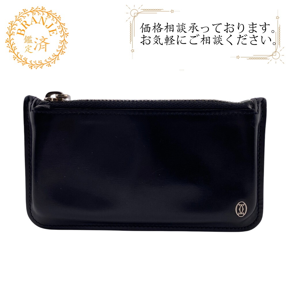 マストライン レザー コインケース ブラック ブランド