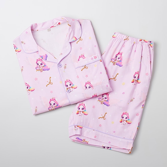 【大人】キャッチ！ティニピン夏用パジャマ(オーロラピン)S-XL