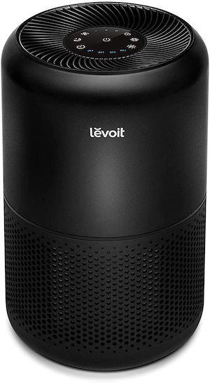 Levoit (レボイト)空気清浄機 20畳 Core 00 ブラック 2重除菌 小型 タバコ ほこり 花粉 ペット用 脱臭 卓上 加湿なし hepa フィルター 強力 ハウスダスト ウイルス除去 カ