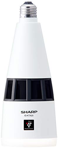 シャープ プラズマクラスター イオン発生機 トイレ用 天井 LED 照明 E26口金 ホワイト