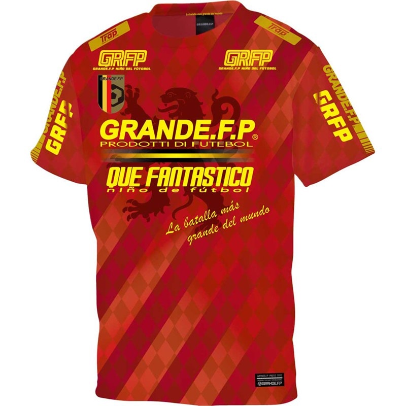 grande(グランデ) DEL MUNDO NATIONAL T フットサル半袖Tシャツ (gfph22022-3564)