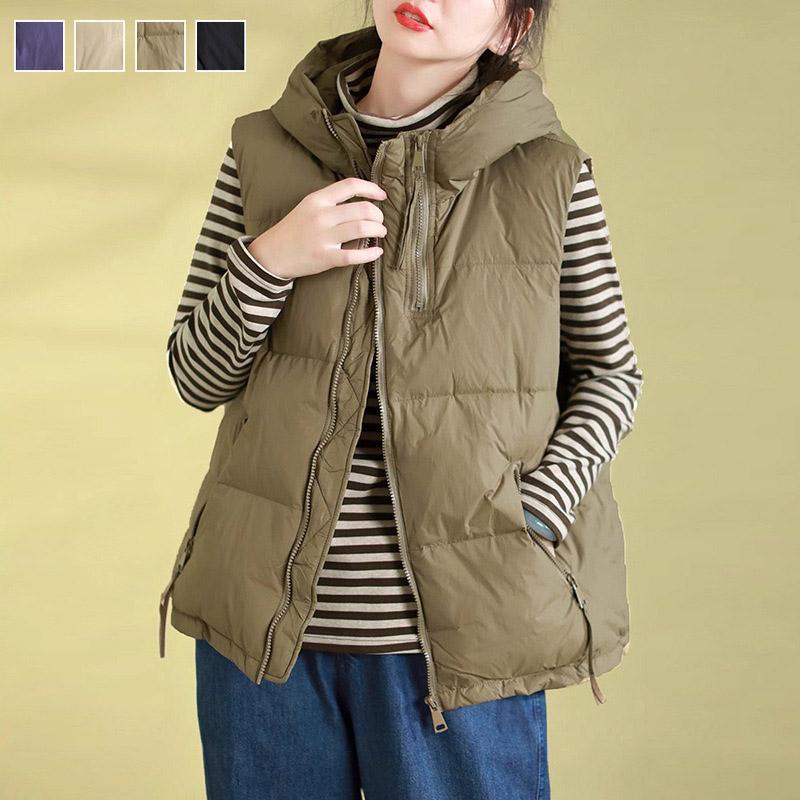 未使用品】Ank Rouge エコファー中綿ブルゾン 取り外しできるフード