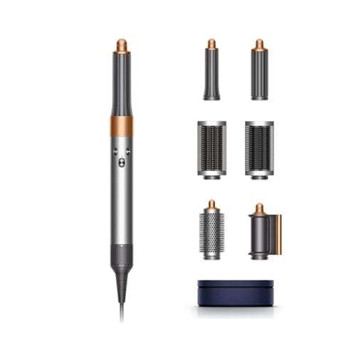 Dyson(ダイソン) ドライヤー Dyson Airwrapマルチスタイラー Complete 収納ボックス付き コテ カールドライヤー 大風量 (HS05 COMP BNBC) ニッケル／コッパー