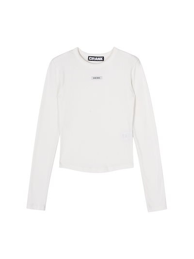 無地 長袖 ラウンドネック Tシャツ・カットソー [ホ...のサムネイル