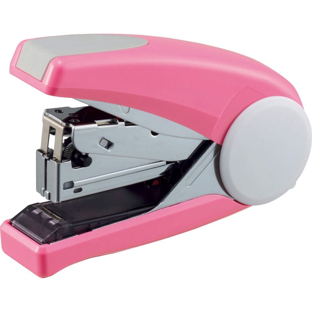 （まとめ買い）ライオン事務器 ステープラー ホッチキス かるホッチ POWER 45枚とじ FS-45ピンク 204-10 [x3]
