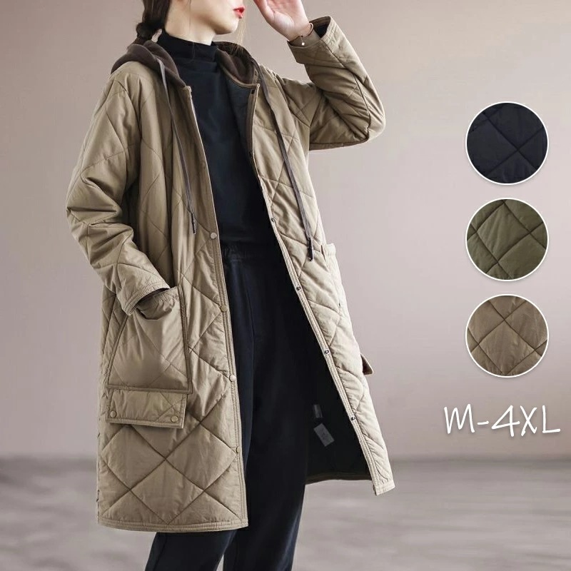 ダウンコート ロング コート レディース 冬 ダウンジャケット ロングコート フード付き 女性用 中綿コート アウター 暖かい 防寒 通勤 カジュアル 大きいサイズ きれいめ おしゃれ 30代 40