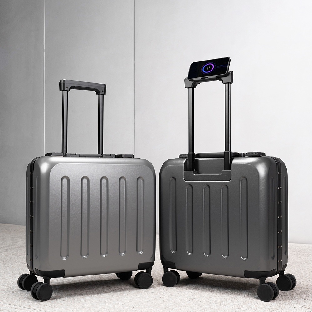 スーツケースアルミフレームシャーシ20インチレバーケース2024耐落下自在ホイール静音暗号箱大容量スーツケース