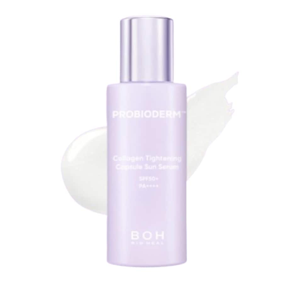 [1+1 NEW] コラーゲン タイトニング カプセル サンセラム 50ml SPF50+ PA++++ 日焼け止め