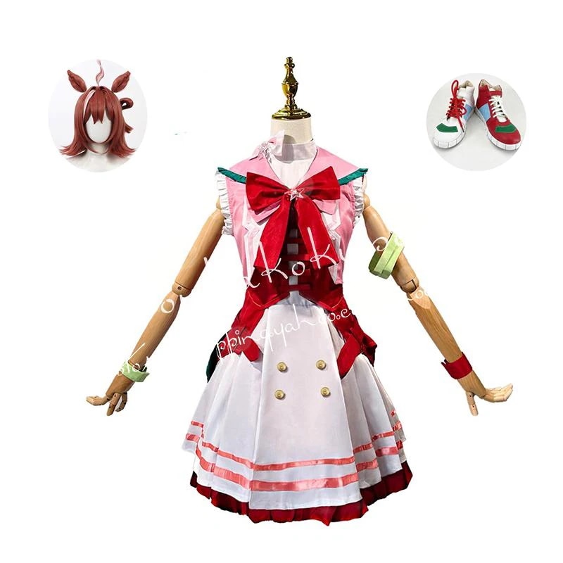 ウマ娘 プリティーダービー ラインクラフト Rhein Kraft 勝負服 コスプレ衣装 日常服 イベント コスチューム 変装活動 仮装 学園祭 撮影 祭り