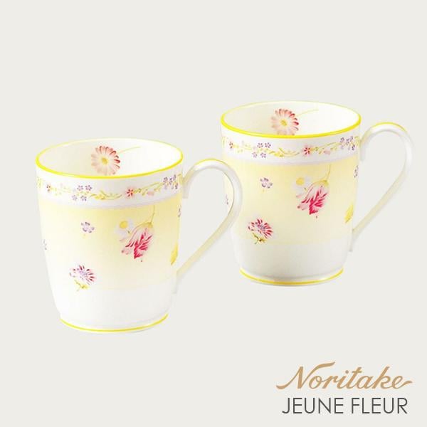 マグカップペア ノリタケ ジュヌフレール 4620L/P97280 Noritake 食器 マグカップ ペア r7c