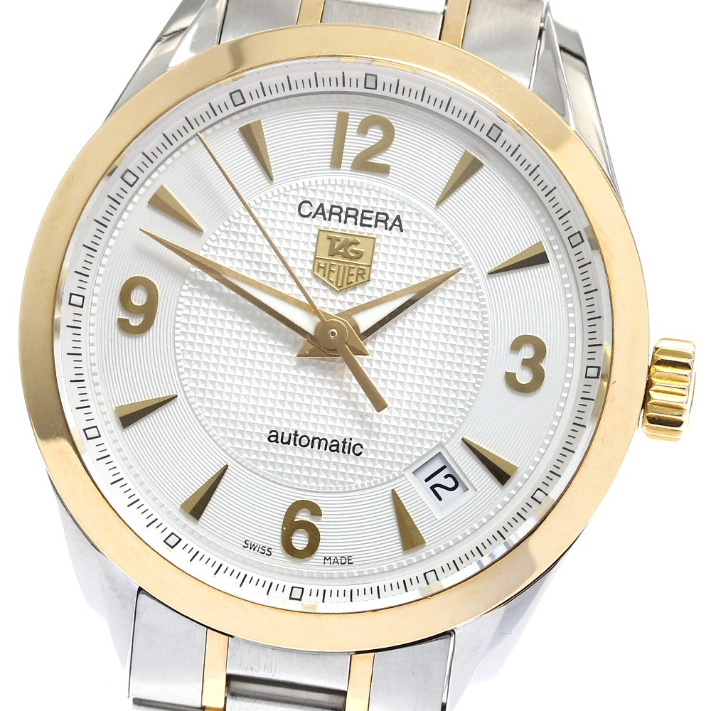 タグホイヤー TAG HEUER WV2250.BD0791 カレラ YGベゼル デイト 自動巻き メンズ 保証書付き_899923【中古】
